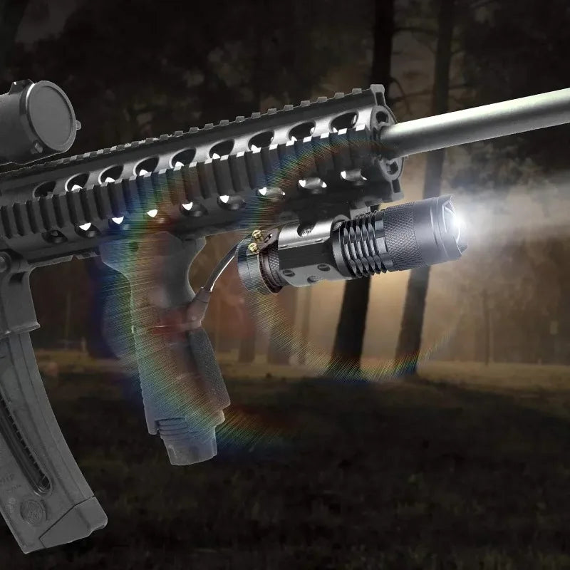 Portable LED Camping Lamps Tactical Flashlights 3-Mode Handheld Powerful LED Torch Light Lanterns Self Defense