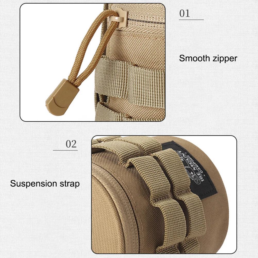 Travel Storage Bag Lightweight Sundries Storage Bag with Hanging Holes Camping Accessory Bag with Handle for Outdoor Travel