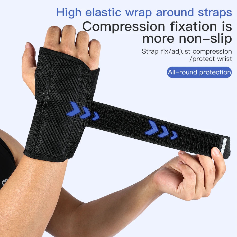1PCS Wrist Splint Carpal Tunnel Protector Wrist Support Hand Brace Palm Wrap Wrist Injury Fracture Fixed Orthopedic Wristband