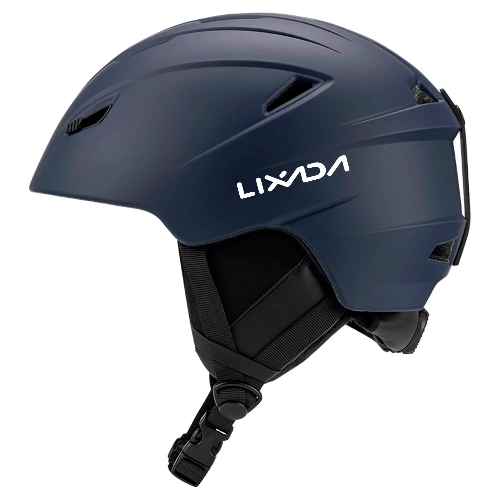 Ski Helmet Integrated Warm Snow Sports Helmet Adjustable Lightweight Comfortable Winter Snowboard Helmet with 14 Air Vent Holes