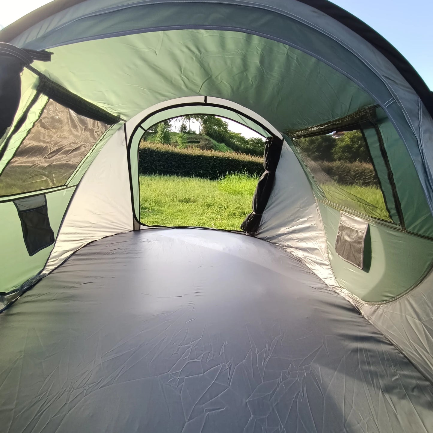 5-8 People Quickly Open Fully Automatic Pop-up Tent, Waterproof Camping Boat Tent, Portable Outdoor Tent For Travel
