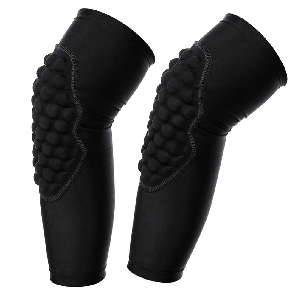 1Pair Youth Children Sports Anti-Collision Knee Pads Elastic Breathable Knee Support for Cycling Basketball Football Skateboard