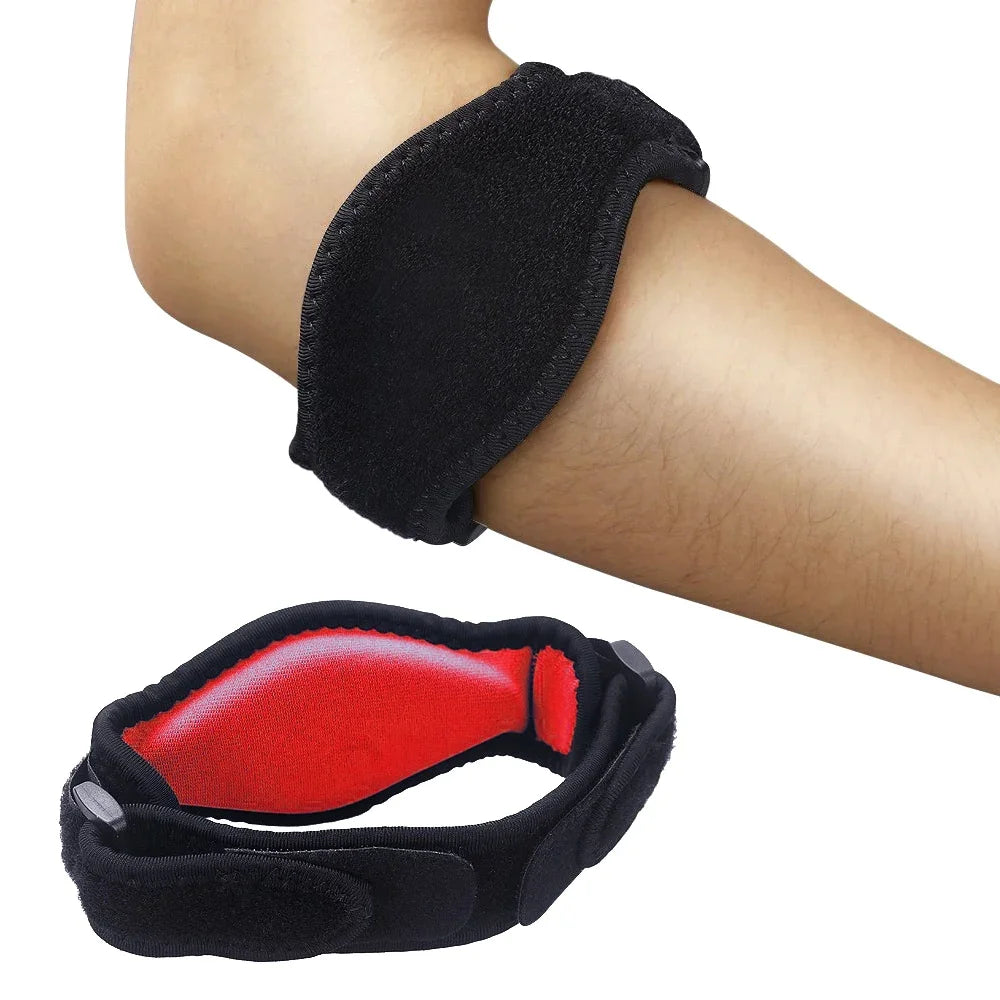 1Pcs Adjustable Elbow Support Basketball Tennis Golf Elbow Strap Elbow Pads Lateral Pain Syndrome Epicondylitis Braces Sports