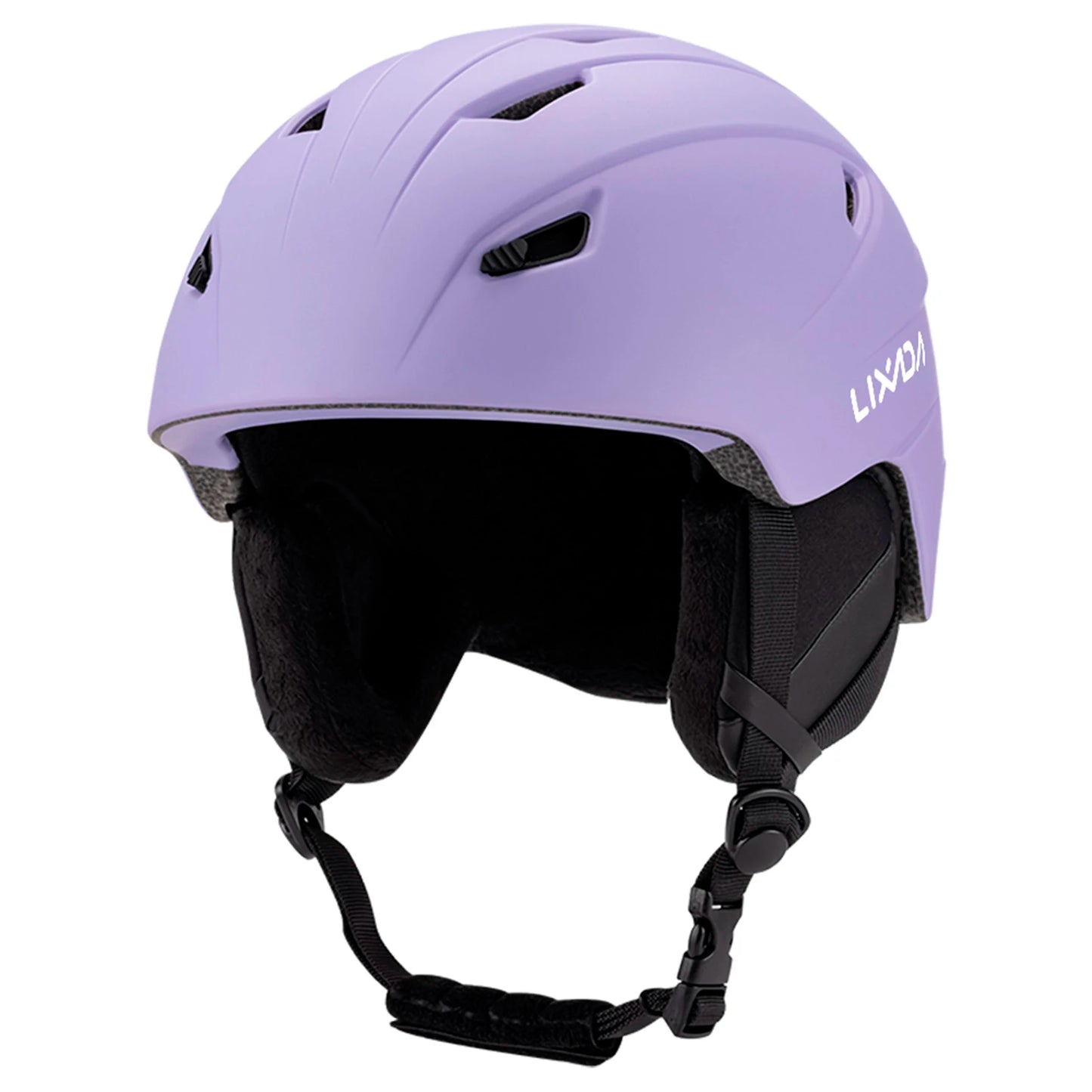 Ski Helmet Integrated Warm Snow Sports Helmet Adjustable Lightweight Comfortable Winter Snowboard Helmet with 14 Air Vent Holes