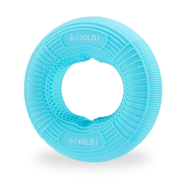 Silicone Hand Grip Strengthener 20-80LB Gripping Ring Finger Trainer Carpal Expander Muscle Finger Stretcher Relieve Wrist Pain