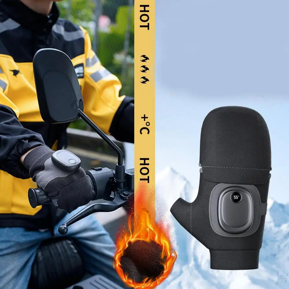 Heated Gloves For Men Men Women USB Fingerless Winter Heated Gloves USB Hand Warmer Gloves For Typing Cycling Skiing With 3
