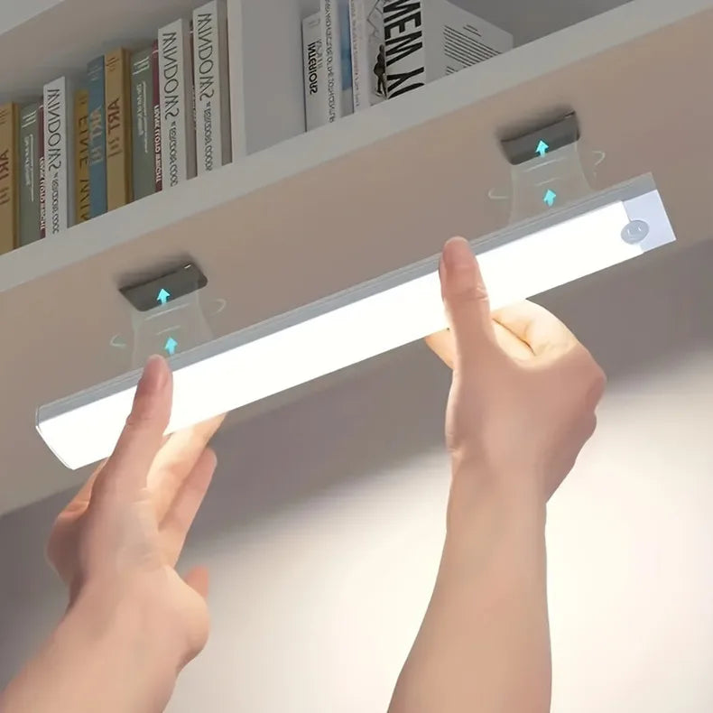 Motion Sensor led Light Wireless LED Night Light Type C Rechargeable Light Cabinet Wardrobe Lamp Staircase Backlight For Kitchen