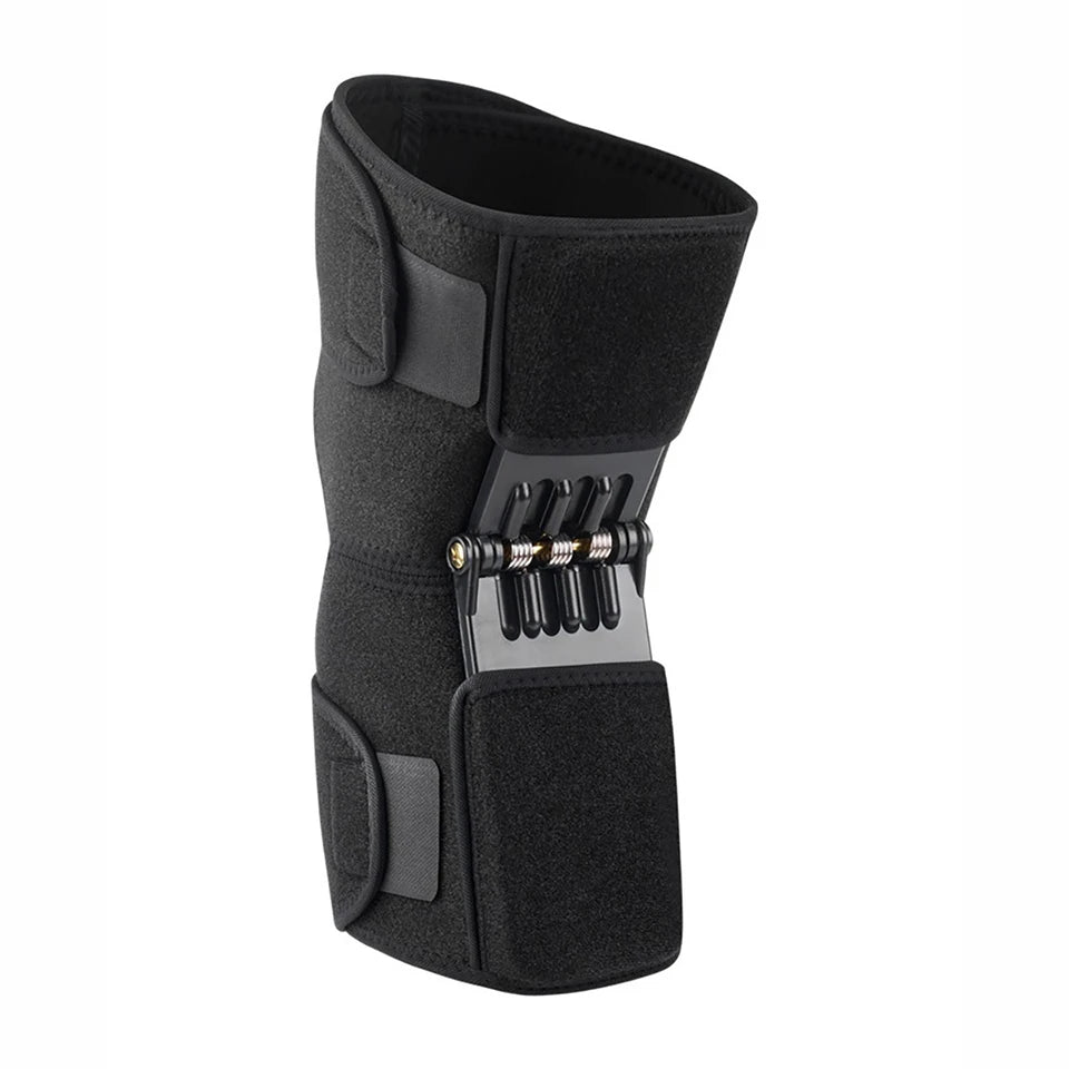 GOBYGO 1Pcs Adjustable Knee Booster Knee Brace For Patella Immobilization Squatting Knee Protector Outdoor Mountaineering Unisex