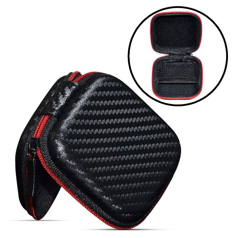 Earphone Case Storage Carrying Hard Bag Box For Earphone Headphone Accessories Earbuds Memory Card USB Cable Case Pouch For QKZ