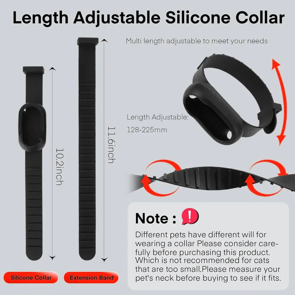 HD 1080P Wireless Collar Camera No WiFi Required Dog Cat Pet Collar Camera with Video Record Mini Body Camera for Indoor/Outdoor