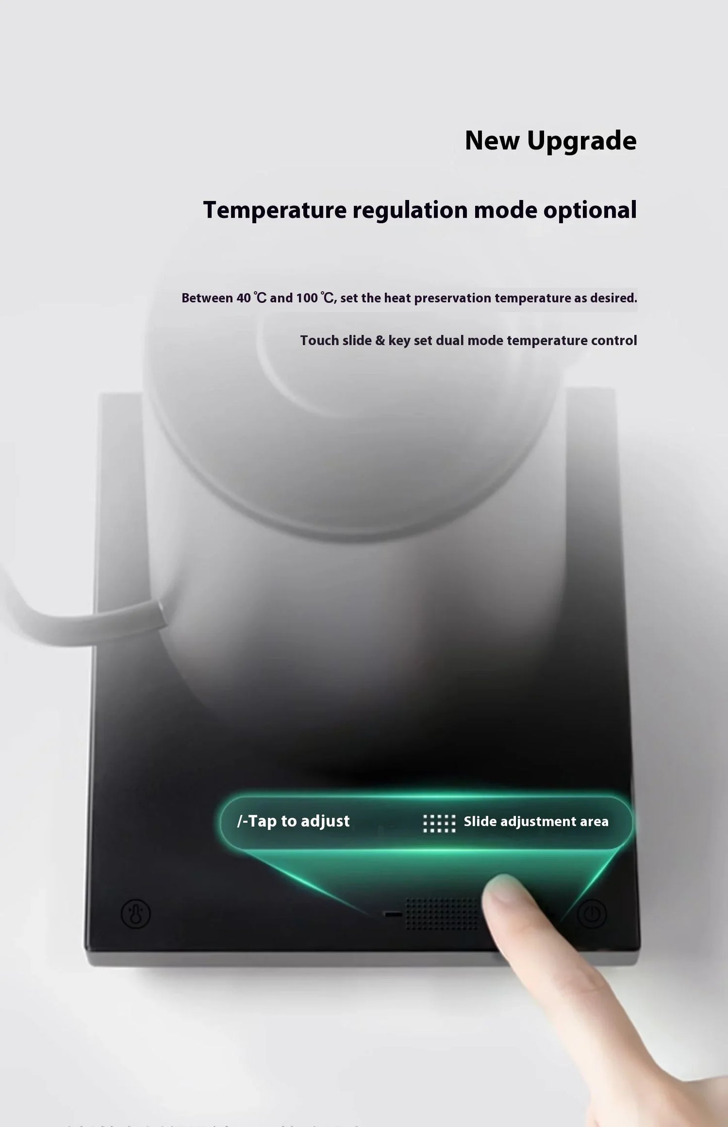 Timemore Fish Smart Electric Pour Over Kettle 600ml 220v Fine Mouth Temperature Control Customize Hand Brew Coffee Pot