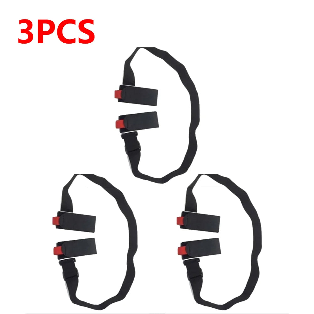 Ski and Pole Carrier Strap Adjustable Ski Shoulder Carrier Strap Portable Ski Holder Straps Skiing Accessories