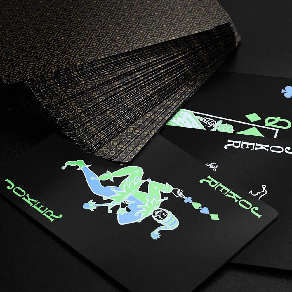 Premium Waterproof PVC Playing Cards with Box - Perfect for Parties, Games, Cardistry & Magic Tricks!
