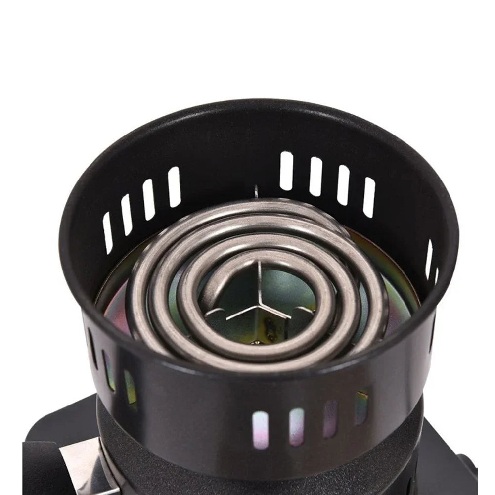 600W Electric Stove Charcoal Burner Coal Heater Shisha Hookah Heating Coal Lighter Stove for Portable Detachable BBQ Party Tool