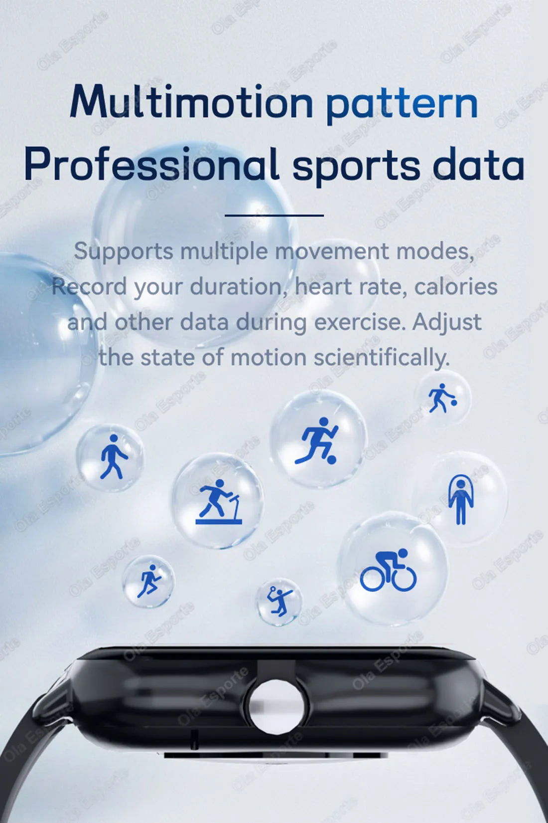 Outdoor Sports Smart Watch Wireless Calling Information Reminder Wallpaper Change Men's and Women's Waterproof Smartwatch 2025