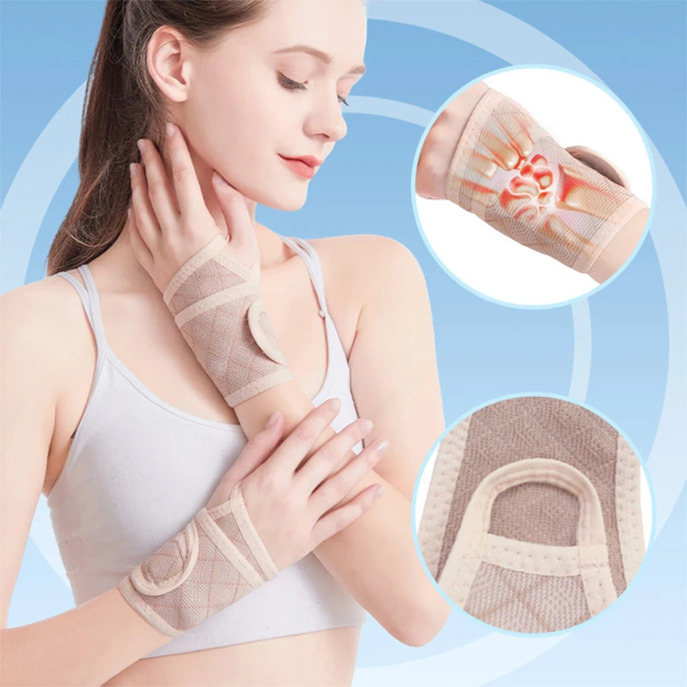 1 PCS Sports Professional Wrist Protector Arthritis Protection Support Sleeve Breathable Elastic Glove Wrist Protector Men Women