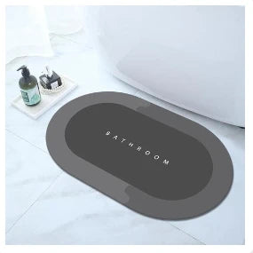 Super Absorbent Bathroom Anti-slip Mat Diatomaceous Earth Bathroom Mat Bathtub-Mat Door Mat Shower-Mat Easy To Clean Home