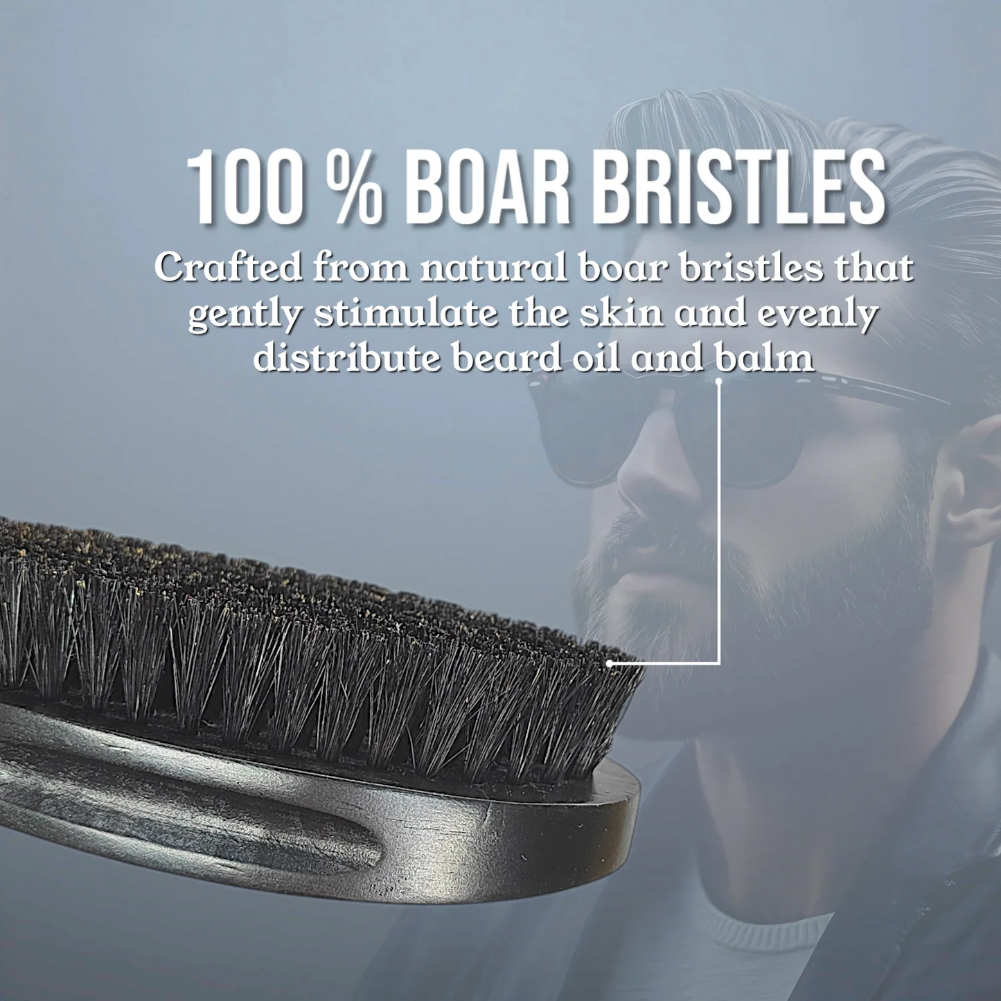 Gracemen Beard Kit - 6 in 1 Grooming Set for Men - Beard Template & Brush & Comb & Case & Straight Razor & Scissors & Travel Bag