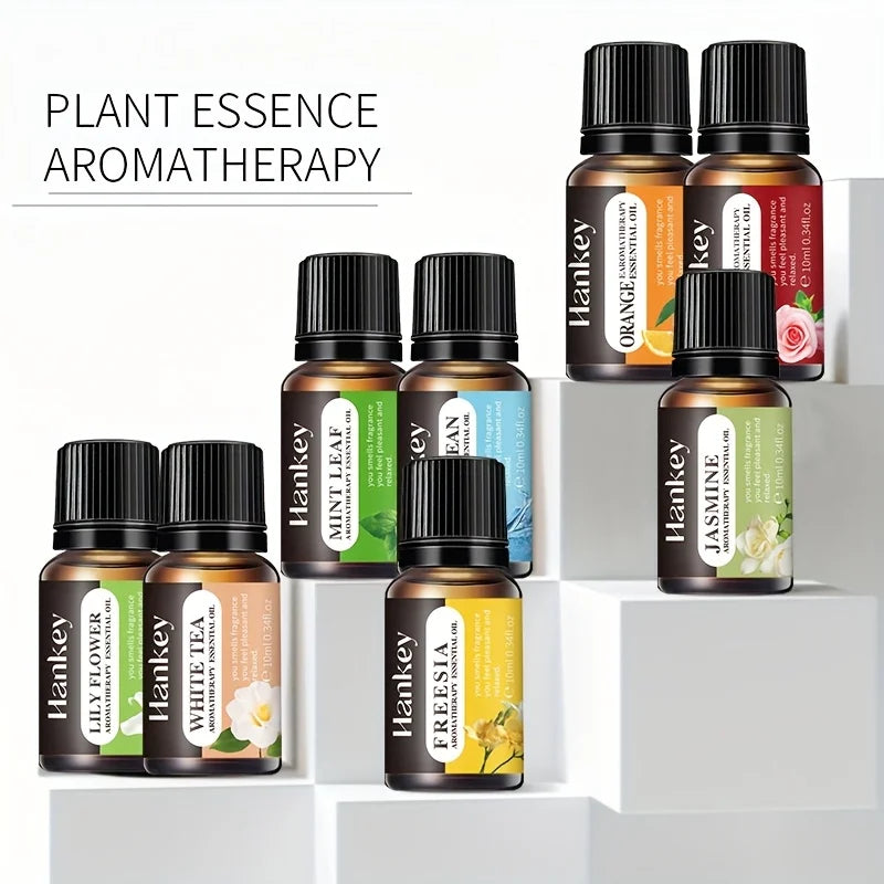 6-Piece Essential Oil Set with 6 Fragrance Options -Oils for Aromatherapy, Used For Diffuser Aroma