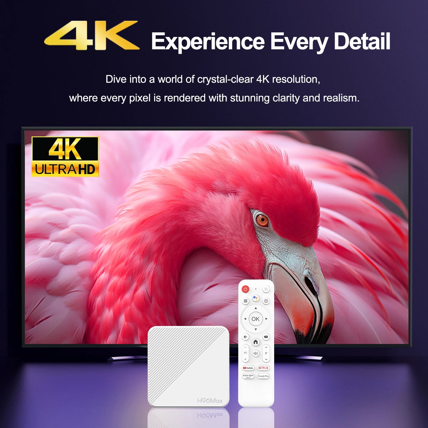 Newest H96 MAX H313 Smart TV Box Android 14 2GB 8GB 16GB Wifi6 BT 4K HD Google Voice Media Player AV1 Set Top BoxStreaming & Home Media PlayersGoWisse.com