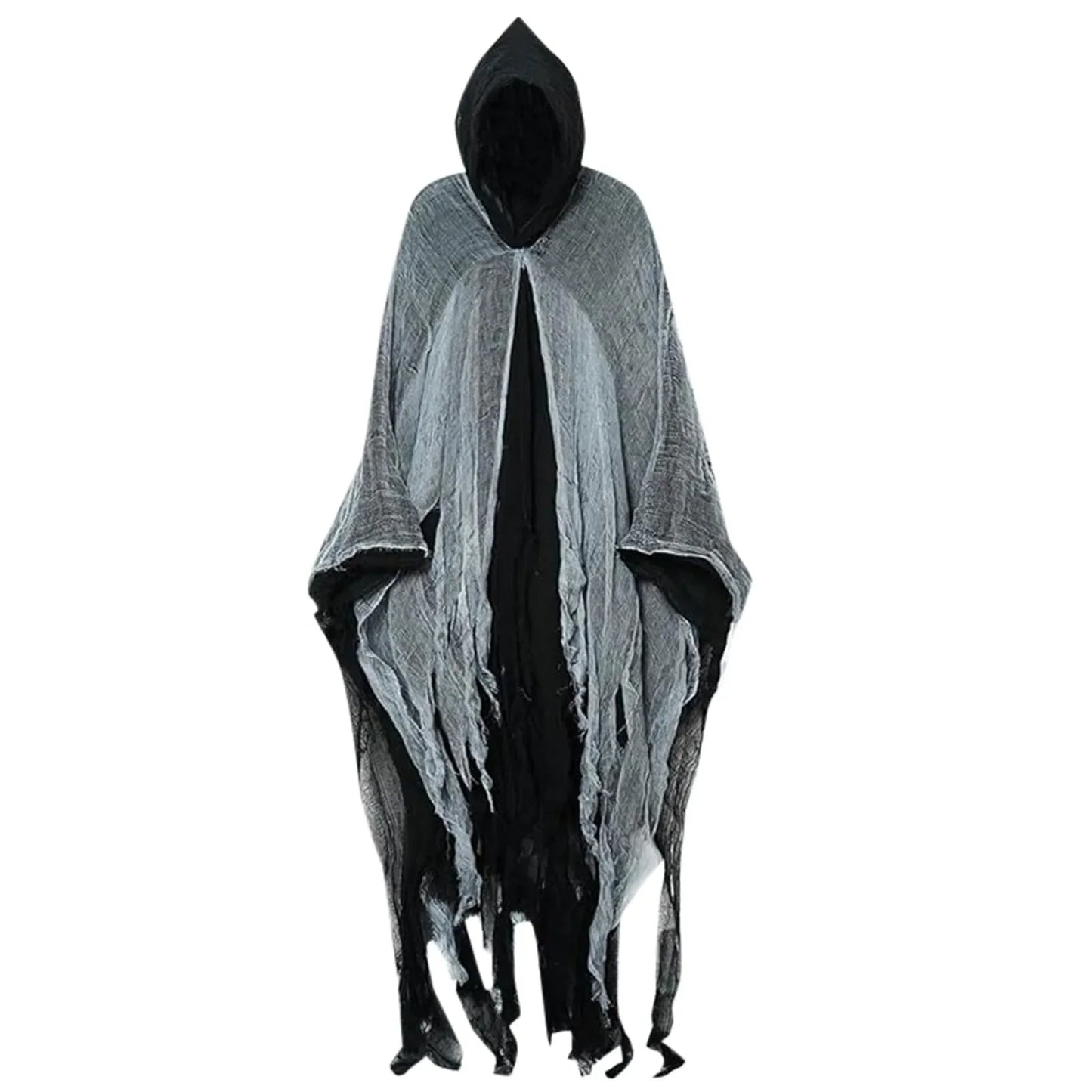 Witch Costumes Halloween Adult Cloak Vampire Hooded Cosplay Costume Cloak Scary Grim Reaper Dress Up Prank Horror Costume Props
