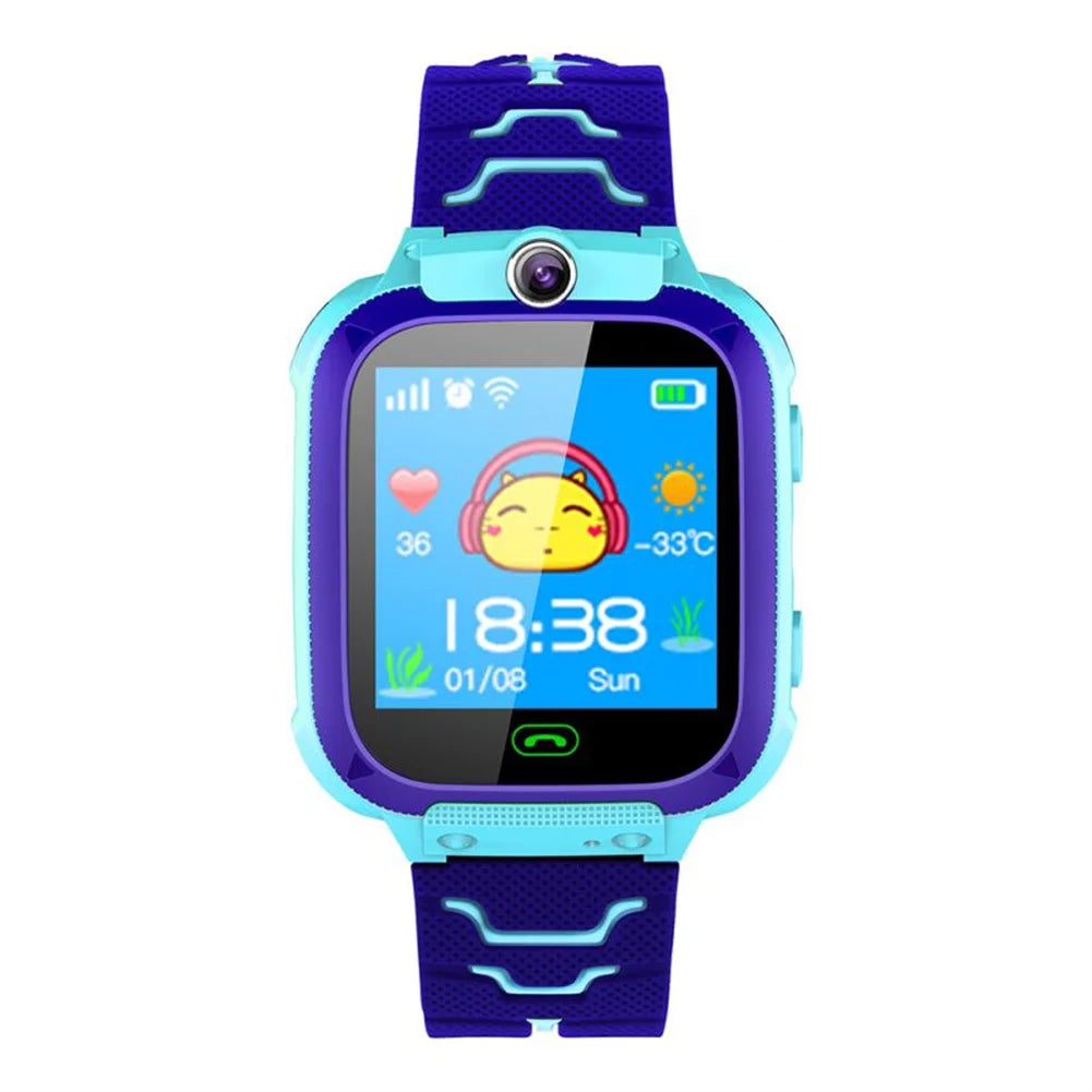 Q12b Children Smart Watch Life Waterproof Kids Positioning Call Smartwatch Remote Locator Watch For Boys Girls