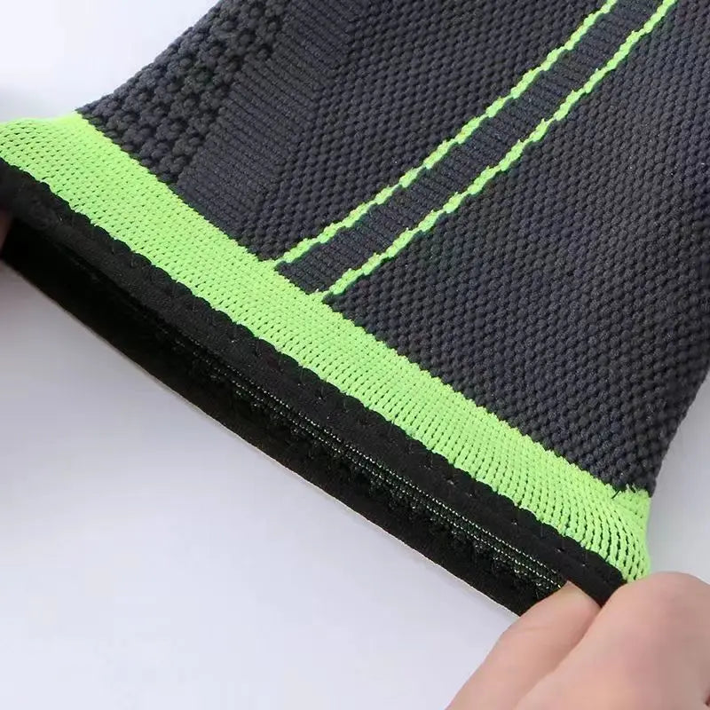 Adjustable Ankle Support Compression Ankle Brace Protector for Running Soccer Basketball Nylon Knitted Gym Bandage Ankle Strap