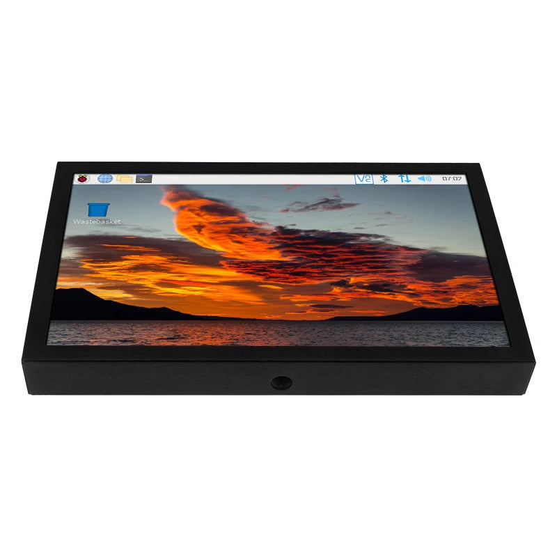 7 Inch Portable Display IPS 1024x600 LCD HDMI-compatible VGA AV Input DC Type C Power In for PC Laptop Camera TV Box DVD ScreenComputer MonitorsGoWisse.com