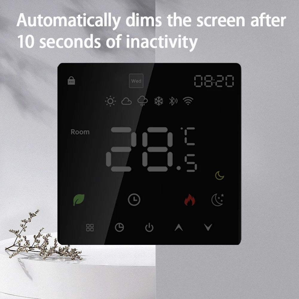 Tuya WiFi Smart Thermostat Electric Floor Heating TRV Water Gas Boiler Temperature Voice Remote Controller for Google Home Alexa