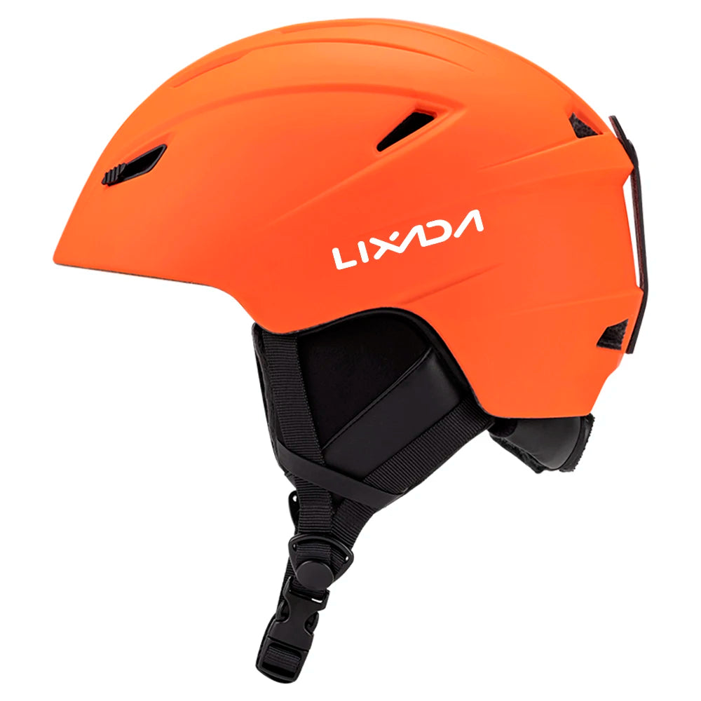 Ski Helmet Integrated Warm Snow Sports Helmet Adjustable Lightweight Comfortable Winter Snowboard Helmet with 14 Air Vent Holes