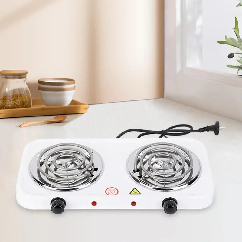 220V Kitchen Lab Mini Electric Stove Electric Household Furnace Thermostat Hot Milk Cooker Travel Hot Plate Hot Cook Heater