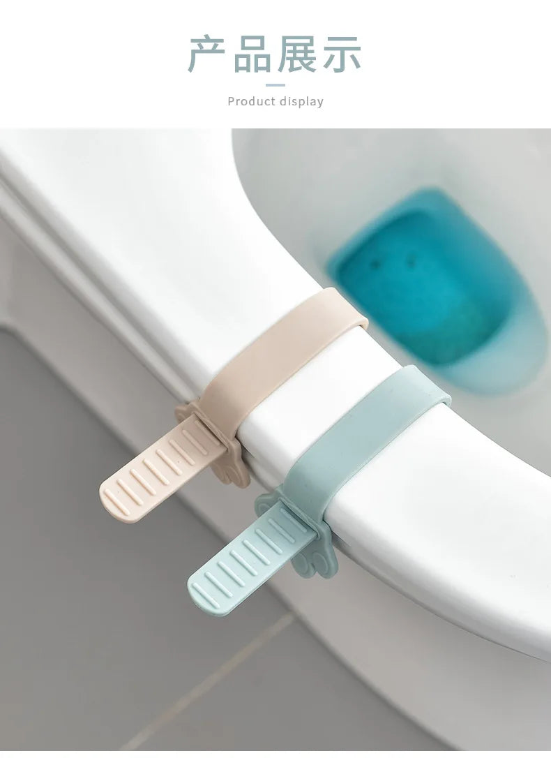Toilet Lid Lifter Toilet Lid Lift Handle Accessories Household Toilet Seat Flip Lid Handle To Prevent Dirty Hands for Bathroom