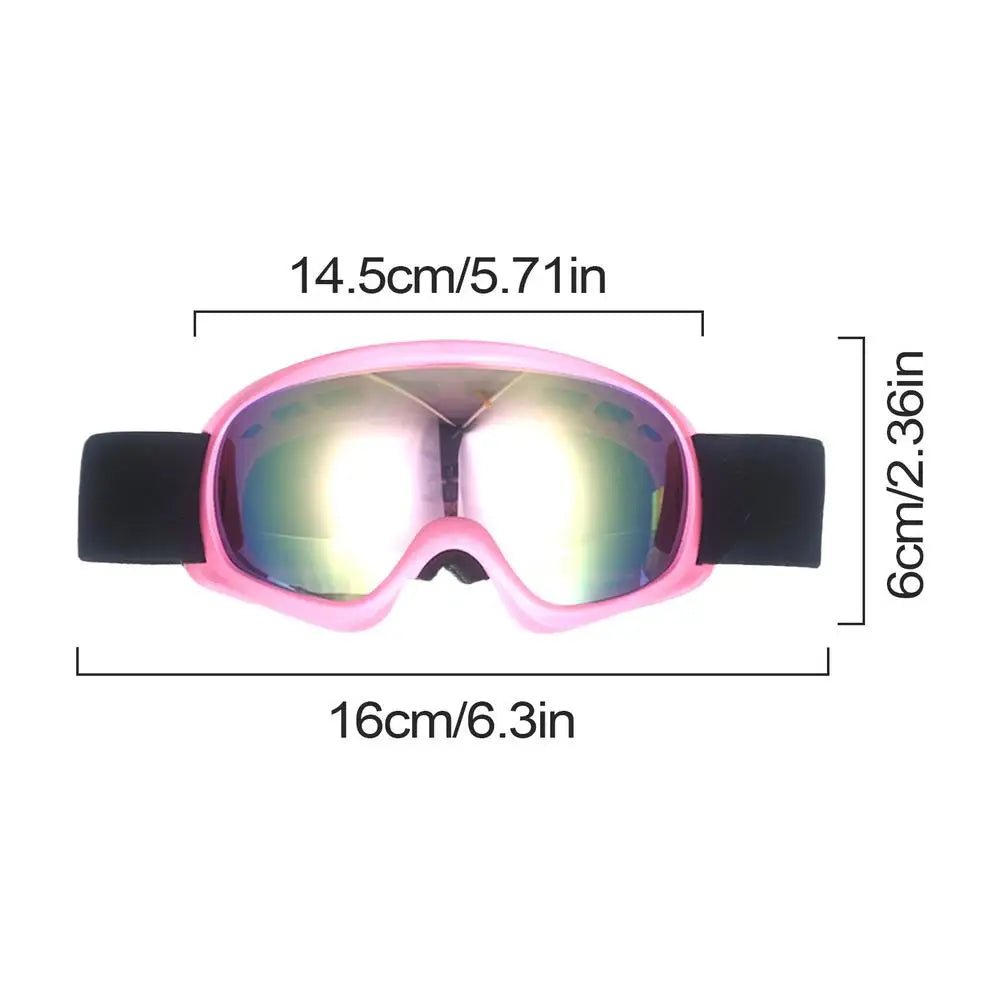 Snowboard Goggles For Youth Anti-Fog Ski Goggles Snowboard Goggles Soft Snow Goggles Skiing Goggles For Children Boys Girls