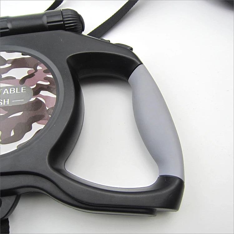 CAMO Dog Retractable Leash with Light Automatic Extendable Large Pet Lead Strong Pets Traction Rope for Big Dogs Walking 190 kg