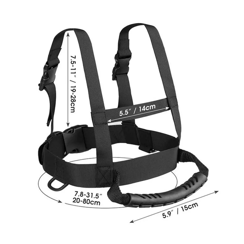 3-16Years Old Kids Ski Shoulder Harness Winter Children’s Safety Belt Teaching Safety Anti-Fall Rope Snowboarding Cycling Belt
