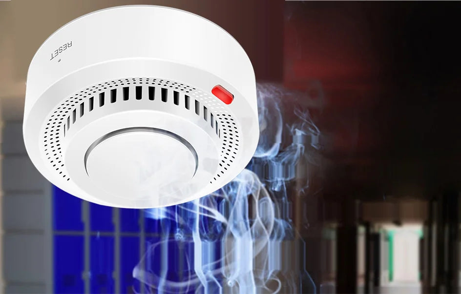 Tuya Smart WiFi Smoke Sensor Fire Protection Smoke Detector 85dB Sound Security System Firefighters Smartlife APP ControlSmoke DetectorsGoWisse.com
