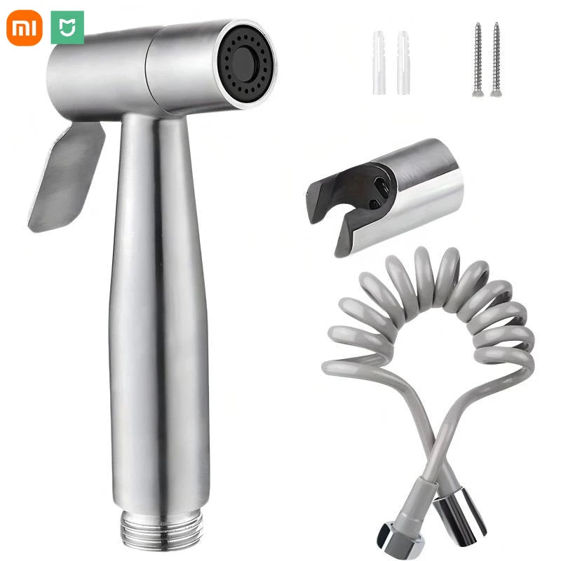 Xiaomi Sprayer Gun Hand Protable Toilet Bidet Holder Handheld Faucet Home Bathroom Shower Head Self Cleaning Universal 2025 New
