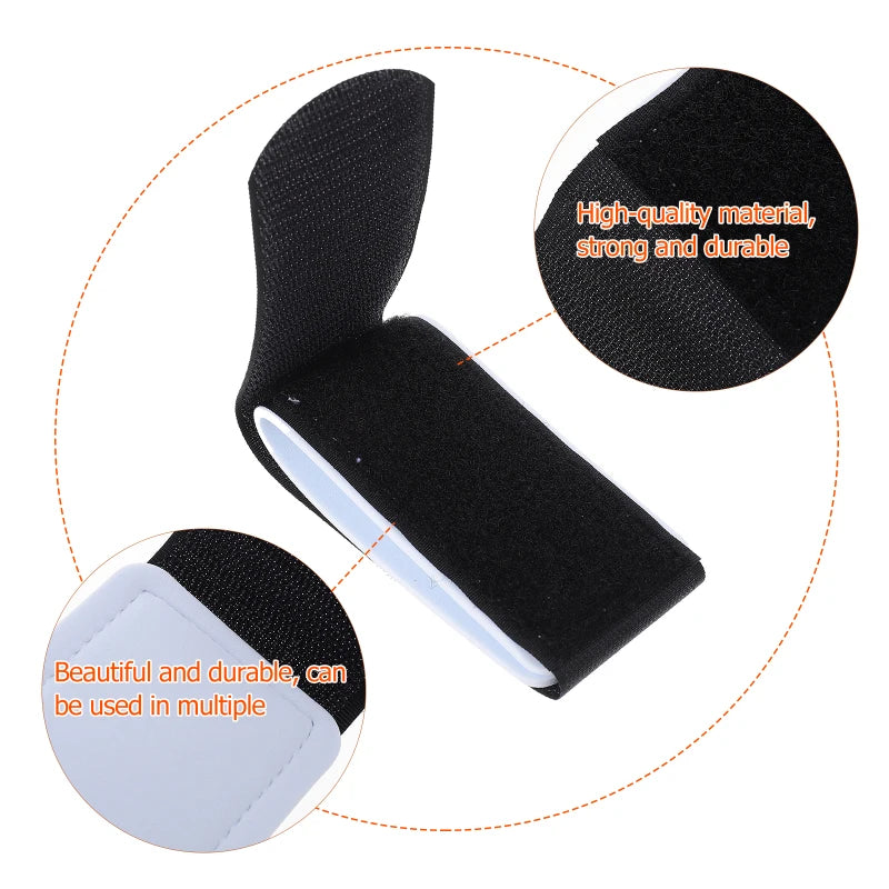 Outdoor Skis Fixing Band Ski Brake Retainer Skiing Straps Skijoring Skis Fixing Band Wrap Snowboarding Straps Sled Ski Accessary