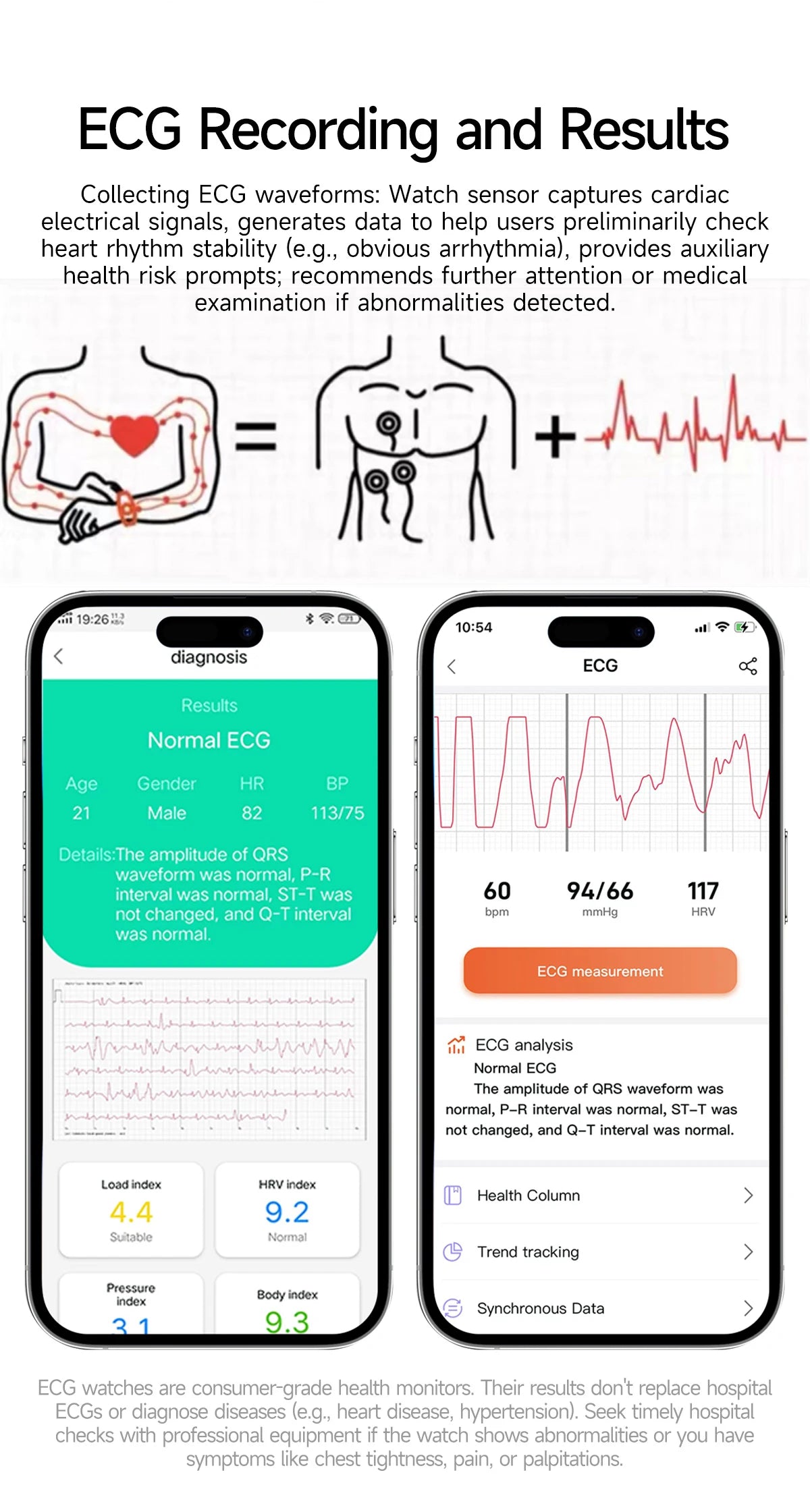 2025 New Mcro Phsical Examination 650nm Laser Therapy ECG Urci Acid Blood Fat Smart Watch Men Blood Pressure Heart Rate Bracelet