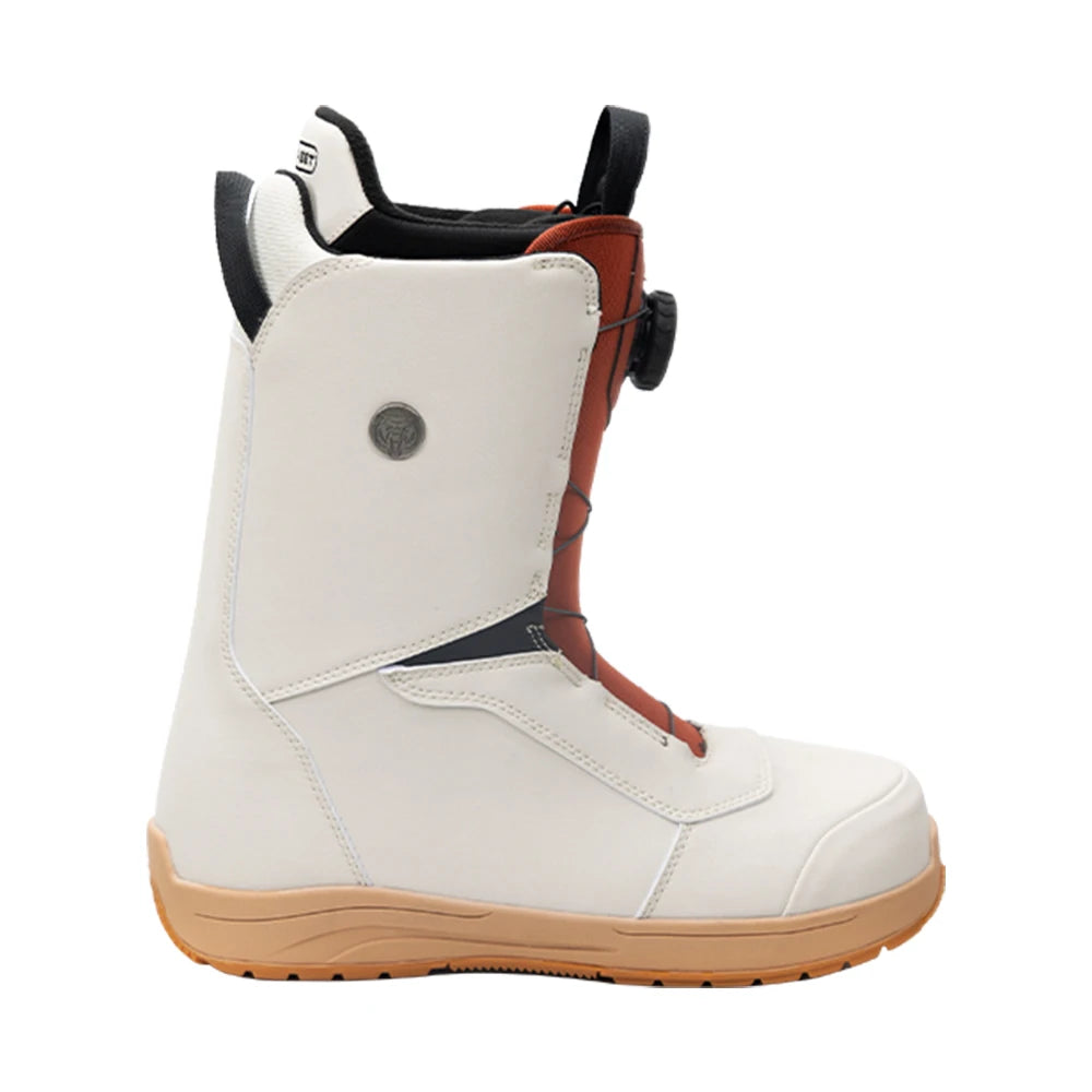 TERROR ONLY Quick Lacing Snowboard Boots FITGO System Single Dial Warm Waterproof Anti-Slip Shoes Men Women
