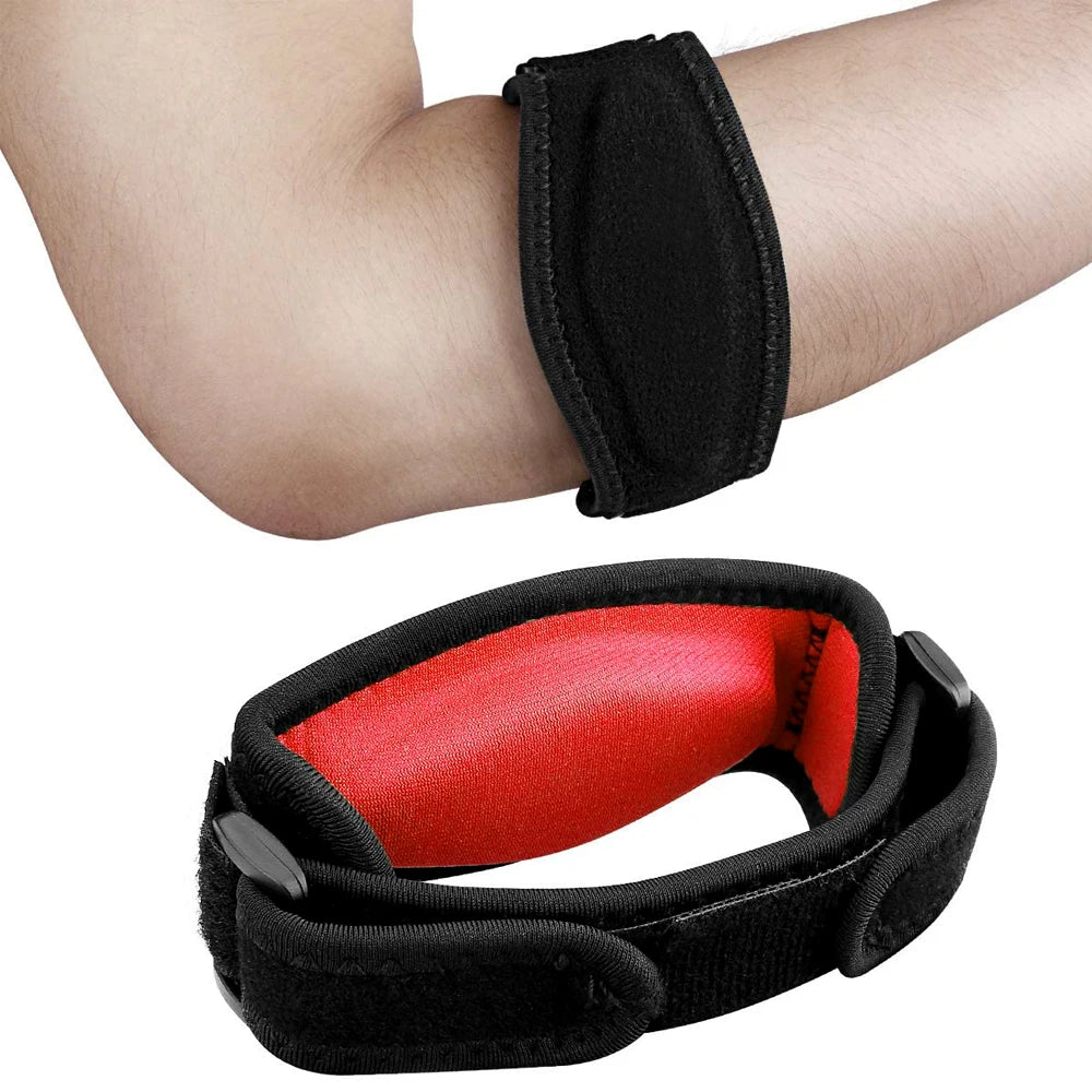 1Pcs Adjustable Elbow Support Basketball Tennis Golf Elbow Strap Elbow Pads Lateral Pain Syndrome Epicondylitis Braces Sports