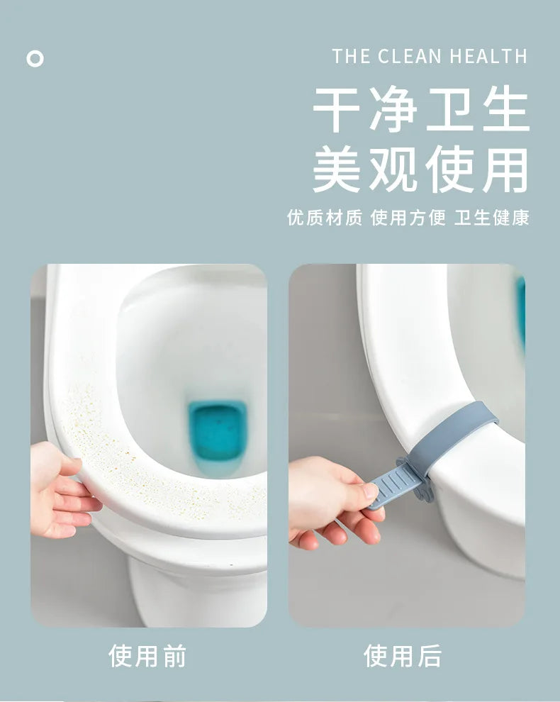 Toilet Lid Lifter Toilet Lid Lift Handle Accessories Household Toilet Seat Flip Lid Handle To Prevent Dirty Hands for Bathroom