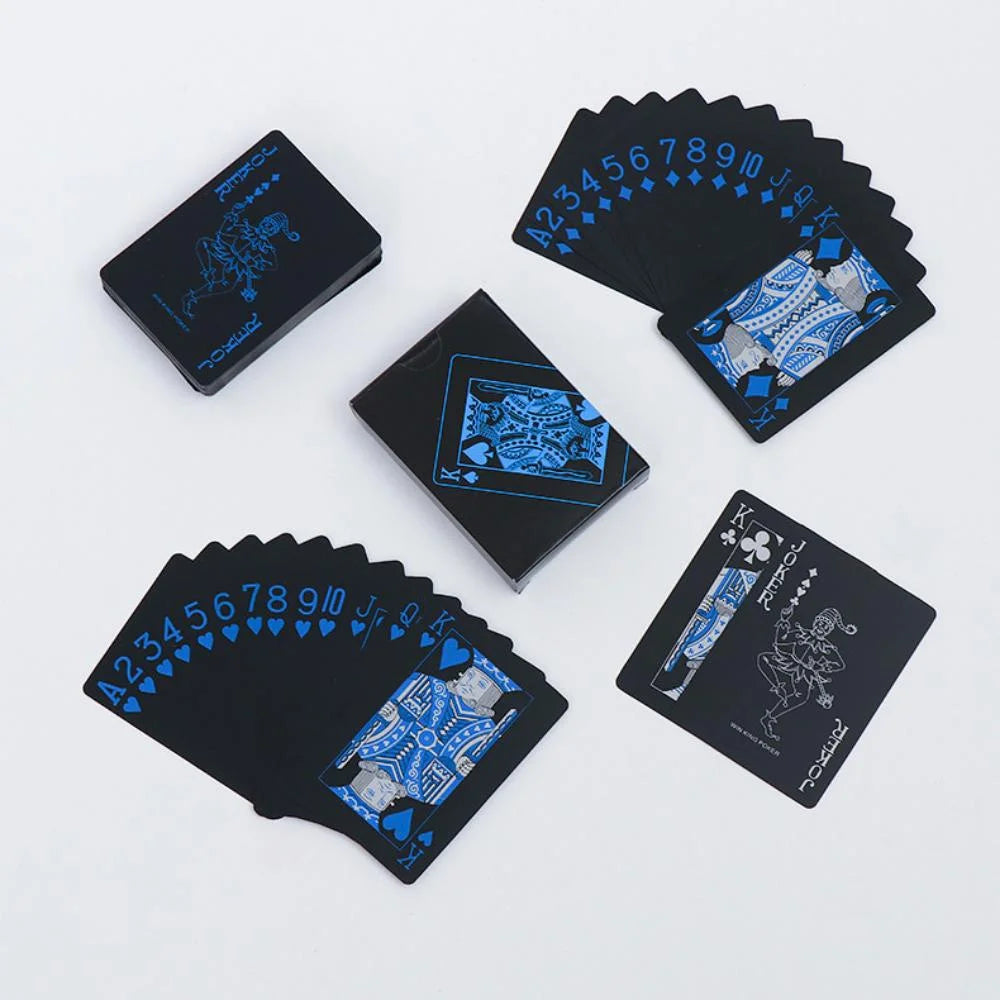 Premium Waterproof PVC Playing Cards with Box - Perfect for Parties, Games, Cardistry & Magic Tricks!