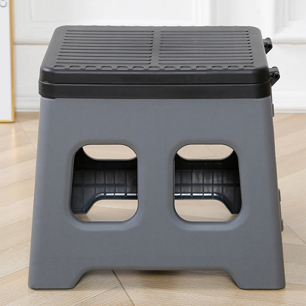 Portable Camping Toilet with Lid Foldable Outdoor Camp Toilet Multifunctional Folding Truck Toilet for Emergencies Car Outdoor