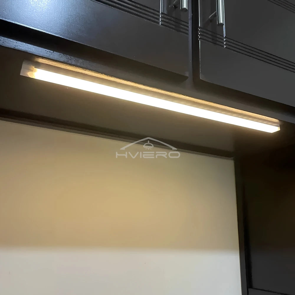 Motion Sensor Night Lights Wireless LED Cabinet Lamps USB Rechargeable Magnetic For Wardrobe Room Closet Kitchen Aisle lighting