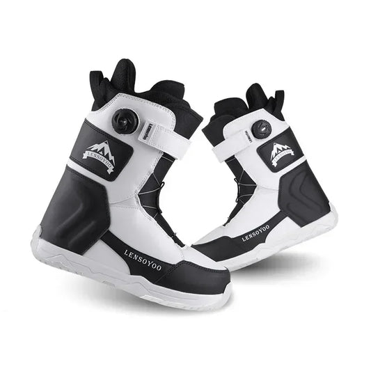 Adult Winter Ski Shoe 2025 New Women Outdoor Sports Snowboarding Boots Men Warm Breathable Waterproof Cold Resistant Snow Shoes