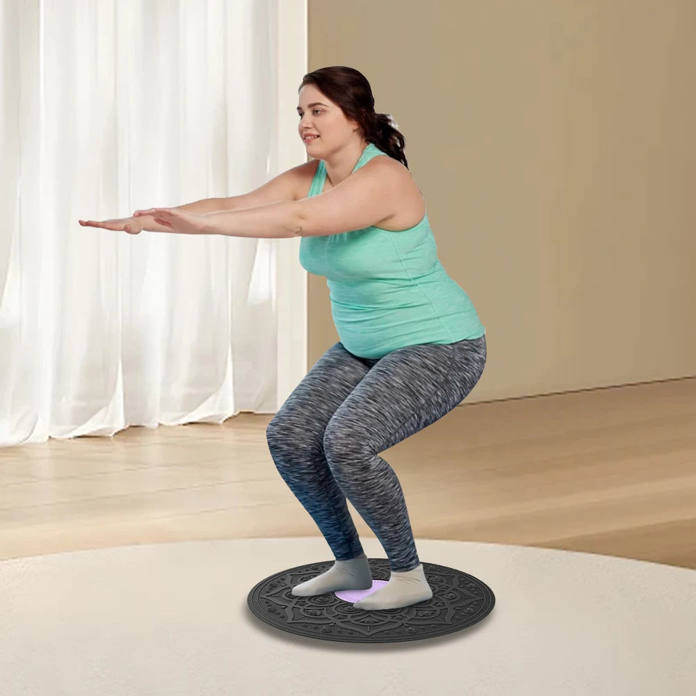 Yoga Balance Board Fitness Training Pedal Sensory Training Balance Board Home Fitness Equipment For Sensory Rehabilitation 