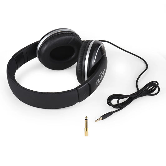 JOYO Over Ear Headphone Wired Headphones Stereo Sound Headsets 40mm Driver Comfortable Headphones Clear Balanced Sound