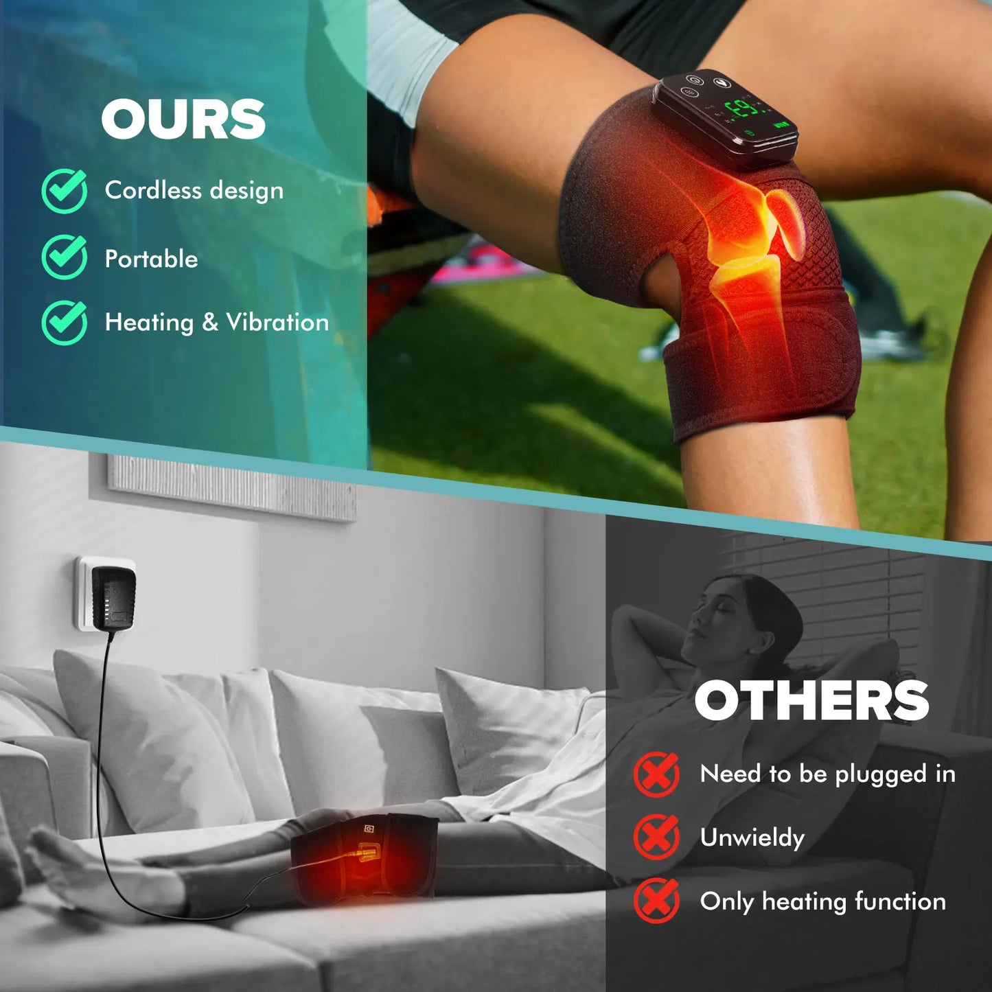 Electric Heating Shoulder Brace LED Display Vibration Shoulder Massage Support Belt Strap For Joint Brace Care Muscle Relaxation