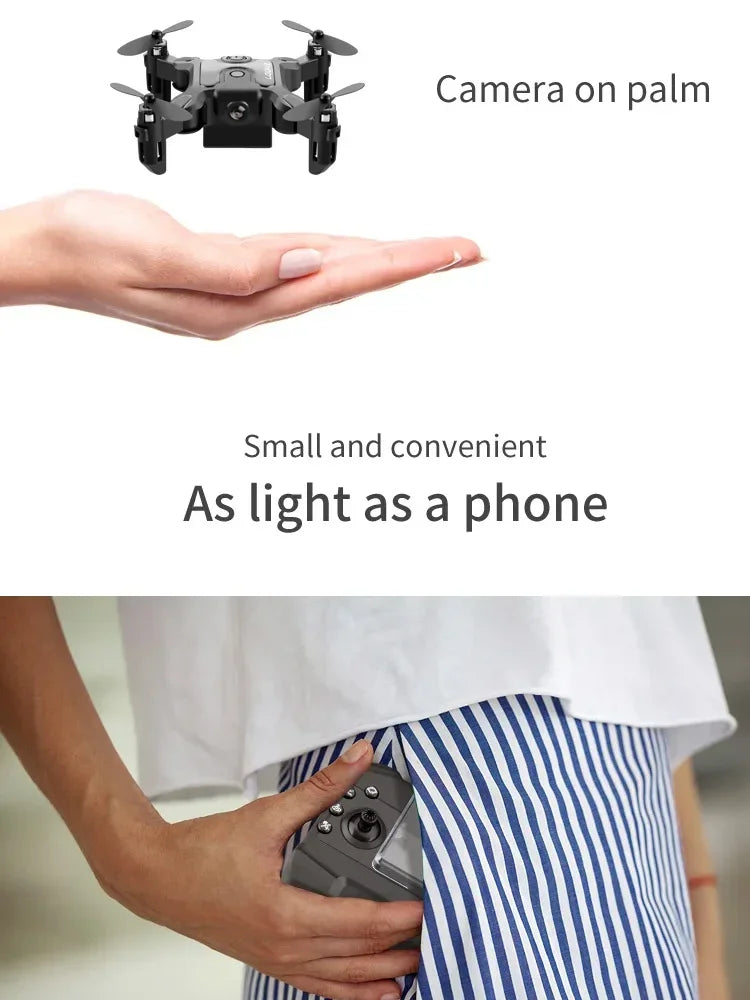 Xiaomi V2 New Mini Drone Professional HD Camera 5G Wifi FPV Air Pressure Altitude Hold Foldable Quadcopter RC Drone Toys UAV